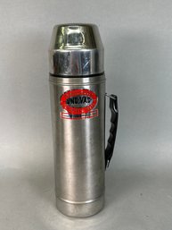 Vintage Uno-vac Stainless Steel Thermos