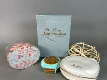 Vintage Lady Sunbeam Shavemaster & Dri-Kit