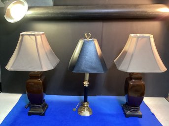 Group Of Lamps, All( Were Tried And Working )great In Great Shape