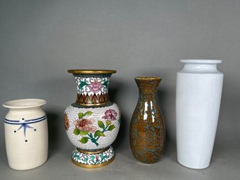 A Collection Of Vases