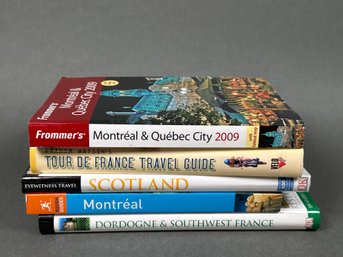 Travel Books: France, Scotland, Monteal, Quebec City