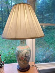 Chinese Inspired Ceramic Lamp