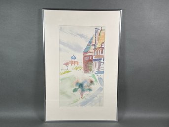 Mary Shipman, Colt Complex, Watercolor, Pencil Signed