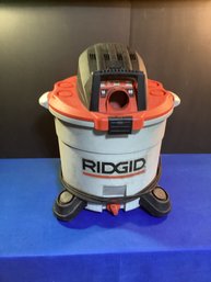 Rigid  6.0 Hp, 16 Gallon, Wet, Dry Vac Works Great (very Strong.)