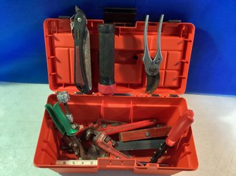 Black & Decker ToolBox Double Compartment With Great Usable Tools In Great Shape