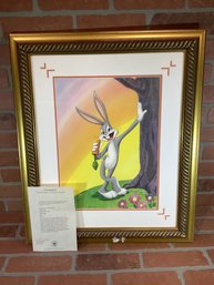 Bugs Bunny Authentic Artwork 16x12 Classic Bugs Giclee In Color On Wove Paper 103/500