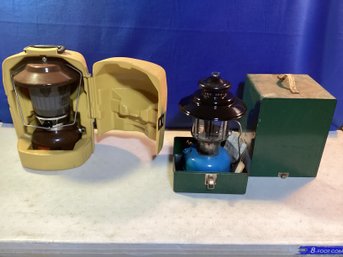 2 Kerosene, Or Fuel Lanterns In Great Shape In Their Boxes Paperwork, Including