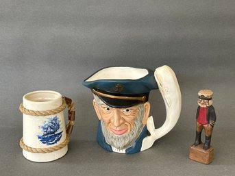 Nautical Mugs & Figure