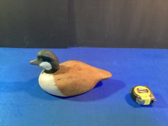 French  Broad River Decoy Company Signed Decoy Hand Carved Out Of Wood