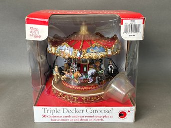 Triple Decker Carousel, Never Opened