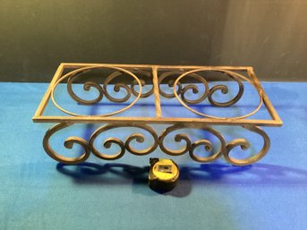 Heavy Duty Wrought Iron Plant Stand Or Dog Feeder Just Need Bowls Or Plants