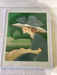 Well, Listed Artist, Dennis Paul Noyer Lithograph On Woven Paper, Pencil, Signed And Numbered With E