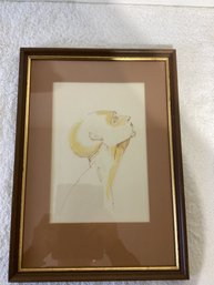 Listed Artist ( Tom Fath) Exquisite Piece In Great Shape Surrealism In The Style Of Dali