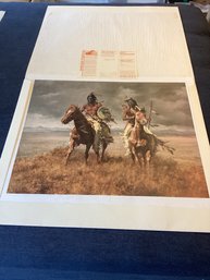 Special Edition (Howard Terping,) Print In Original Folder, Signed By The Artist, Excellent Shap