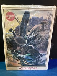 Vintage  Remington Poster With Great Graphic's In Great Shape, Hard To Find