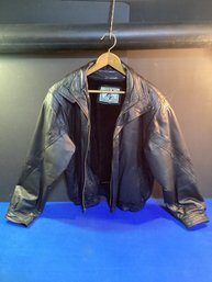 Very Clean, Leather Coat ,genuine Leather Great Shape