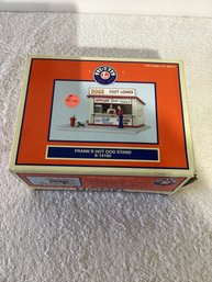 Lionell Franks Hotdog Stand, Never Taken Out Of The Box Sealed, Excellent Shape, Original