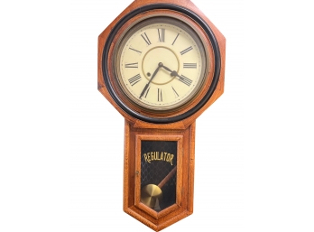 Vintage Regulator Pendulum Wall Clock