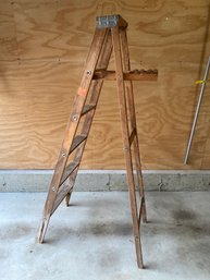 6ft Wood Blackhawk Ladder Type III Household Working