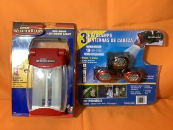 Head Lamps & Lantern Lot