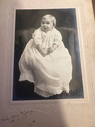 Vintage 1915 Baby Photo