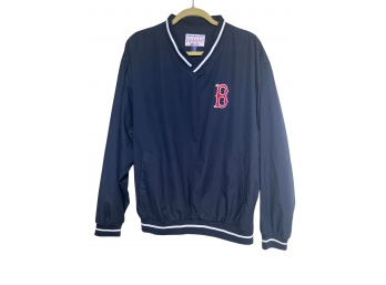 Boston Red Sox V-neck Pullover / Windshirt - New With Tags Size L