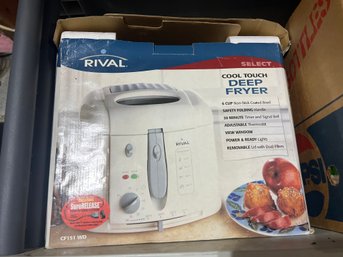 NIB! Rival 6-cup Cool Touch Deep Fryer