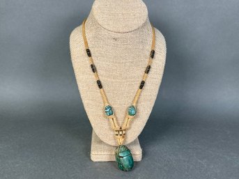 Unique Wood & Hemp Necklace