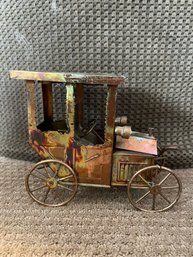 Antique Copper Car Collectable Decor