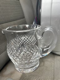 Waterford Cut Crystal Glass Pitcher