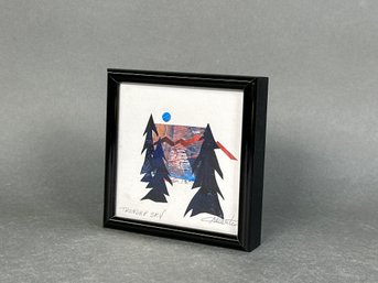 Small Charleen Martin, Thunder Sky, Pencil Signed Framed Art