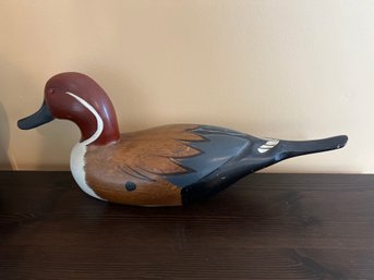 Wooden Pintail Duck Decoration/decoy