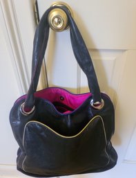 Luxury Vintage Kooba Multicolored Leather Handbag Unique Design!!