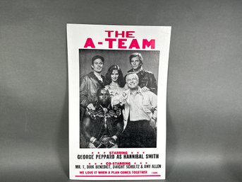 'A' Team Replica Poster