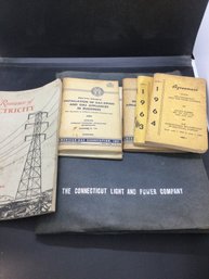 Ephemera Lot Of 1950s Connecticut Light And Power Co. Employee Papers