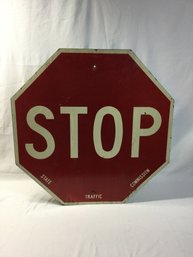 Vintage Wood Stop Sign