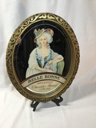 Vintage Breweriana Belle Bonne Mirror