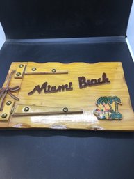 Kitschy Mid Century Miami Beach Photo Album