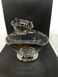 Mcm Mercury Fade Chip And Dip Bowl Set With Metal Holder