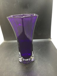 Vintage Hoosier Glass 4040 Amethyst Glass Vase