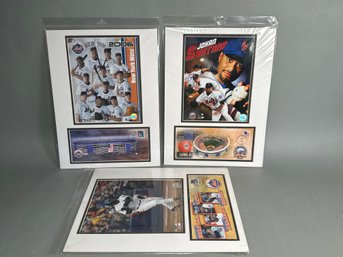 METS Matted Posted Stamp Art With Holographic Seal