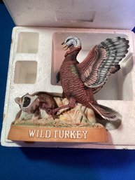 Vintage Wild, Turkey Decanter In Excellent Shape Still In The Box