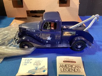 Beams Police Tow Truck, Great Shape, Vintage Still In The Box