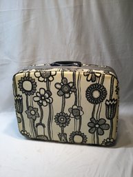 Marvelous 1960s Samsonite Fashionaire Marimekko Sunflower Suitcase