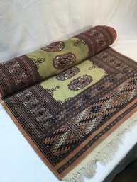 10 Foot X 30 Inch Vintage Hand Woven Runner