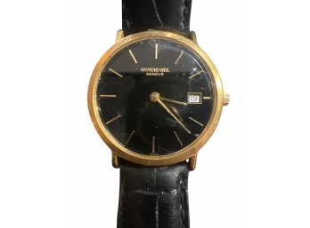 Raymond Weil Geneve Gold Plated Wrist Watch