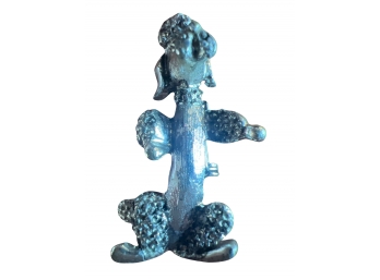 Embellished Poodle Brooch Pin