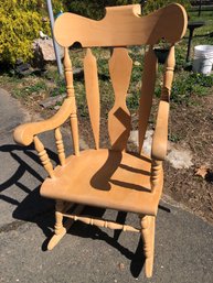 Novoles Beautiful Solid Wood, Rocking Chair, Made In Slovenia