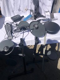 Yamaha, DTX, Drums, Electronic Drum Kit, See Pictures, Untested. Unkown If All Parts Present