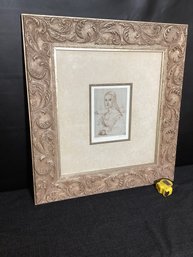 Superb Reproduction, Of The Original With Estate Stamps In Great Frame And Matted,(Rafael)